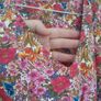 Above Knee lenght foral summer dress small Image 3