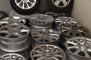 Alloys+partworn and brand new tyres