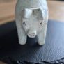 French vintage wooden pig Image 2