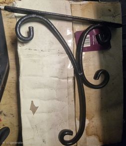 hanging basket brackets