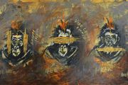 Echoes of Silence 90x50cm acrylic painting on canvas