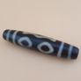 Vintage Himalayan Tibetan 3 Eyes Dzi Agate Bead Amulet Image 2