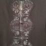 Zara Black Dress, beautiful print, lace detail at the back, size S Image 10