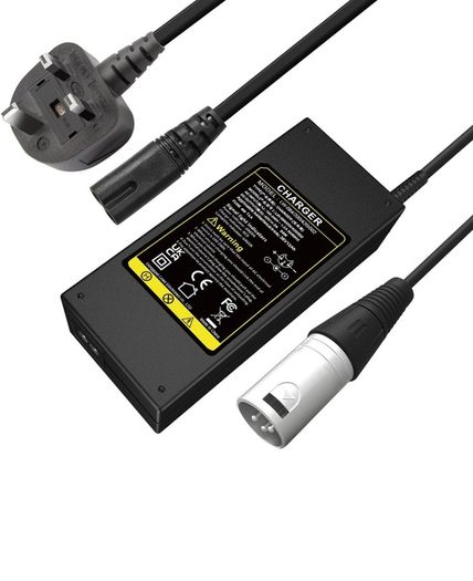 42V 2A Scooter Battery Charger Compatible with Electric bike fiido d3 d3s d3 pro Electric Mobility Scooter Power Chair Wheelchair with XLR Connector