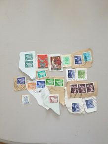Old Irish and English Stamps
