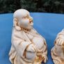 2 X Stone fat Bhuddas Image 6