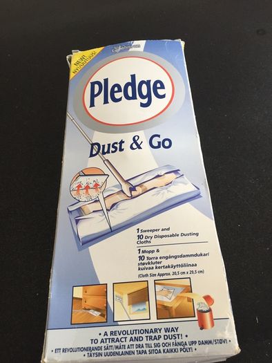 Handy pledge duster