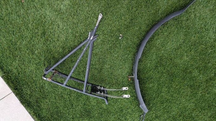 Bike rear rack