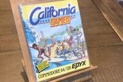 C64 - California Games - Commodore 64 Medium Jewel Tape Game - complete in box