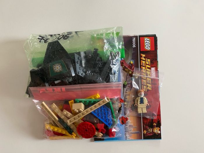 Lego Marvel Super Heroes Iron Man Extremis Sea Port Battle 76006