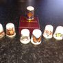 Caverswall fine bone china thimbles Image 2