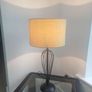 Table Lamp With Metal Base Image 2