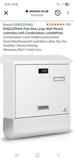 post box brand new boxed