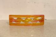 Vintage Mid-Century French Style Celluloid Hair Barrette