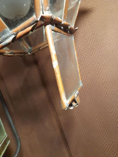 Handmade Copper Hall Lantern