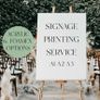 Print Your Own Wedding Signs, Welcome Sign Printing Service, Table Plan, Custom Signage, Any Colour, Print Your Own Artwork, A1, A2, A3 Image 4