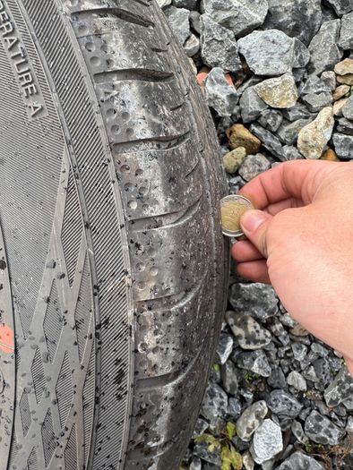 Genuine BMW 16' Alloy Wheels with Nearly New Yokohama Tyres