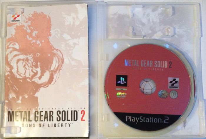 Metal Gear Solid 2: Sons of Liberty [2001] (Playstation 2 Game) [PAL]