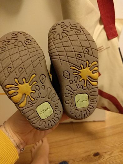 Clarks leather shoes