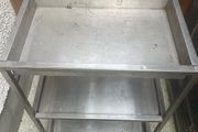 Stainless steel trolley