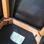 5 brown leather kitchen chairs Image 6