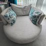 3 +2 sofas with 360 degree swivel love chair Image 6