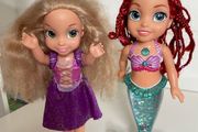 Ariel and Rapunzel Princesses