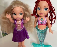 Ariel and Rapunzel Princesses