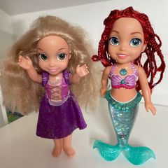 Ariel and Rapunzel Princesses