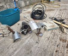 4 hawk cameras plus processors, baluns plus cable