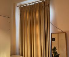 Premium Wool Lined Pinch-Pleat Curtain