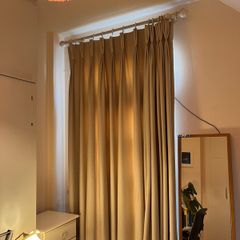 Premium Wool Lined Pinch-Pleat Curtain