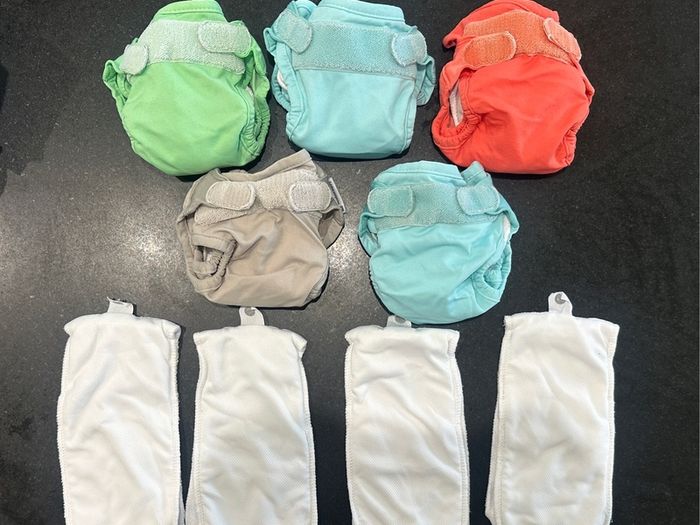 Newborn cloth nappy bundle