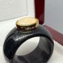 Opal Ethiopian Opal & Black Jade Statement Ring Image 8