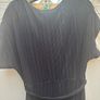 Next Plisse wide leg jumpsuit Black BNWT Image 5