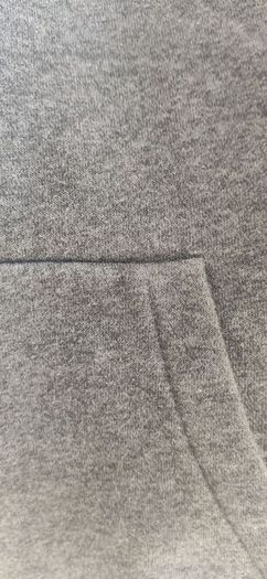 Nike Air Junior 1/4 Zip Hoodie Grey/Black.  Size L (147-158cm)