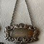 Rare Set  Irish Silver  Decanter Tag Image 4