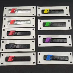 Audi S line badges x2