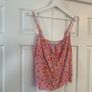 Primark Orange & Pink Floral Top Image 7