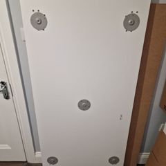 Ikea Trotten Desk White 160x80cm with OLOV Legs