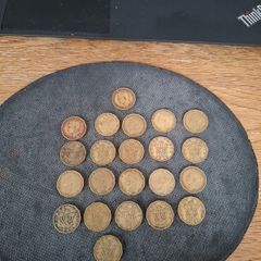 George VI threepence coins