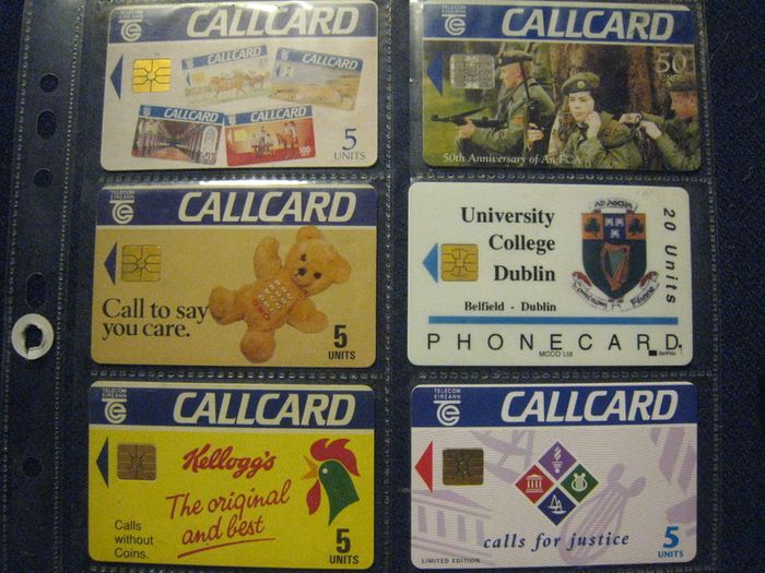 CALLCARDS - Fantastic Collection incl rare & test