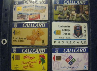 CALLCARDS - Fantastic Collection incl rare & test