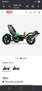 BERG Go Kart Street-X Venom