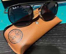 Ray-Ban Men's Black and Purple Sunglasses