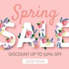 Spring Half Price Sale - 50% Off Asking Price - Limited Time Only.