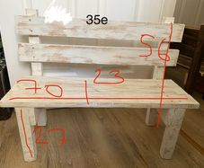 wooden bench