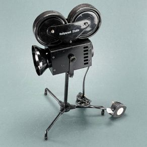 Vintage Film Photography Light Hollywood Studio Style Decor
