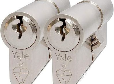 Yale keyed alike door locks