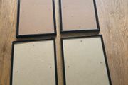 4 back photo frames
